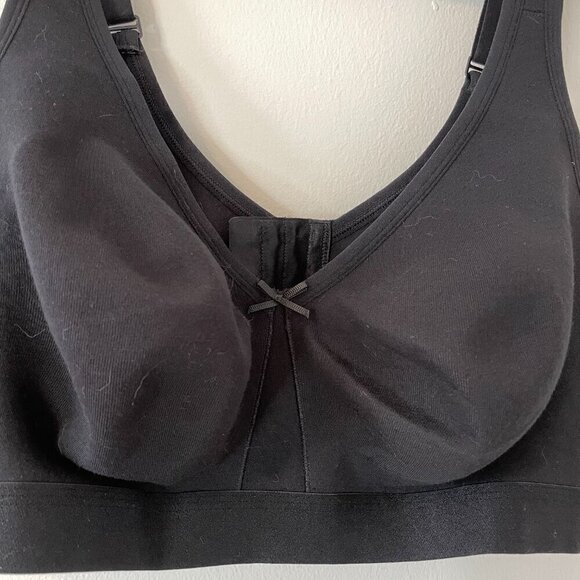 🐈Fruit of the Loom Fit for Me Plus Size Beyond Soft Wireless Cotton Bra 46C - Picture 7 of 12